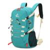 Bseash 40L Waterproof Hiking Backpack with Rain Cover, Outdoor Sport Travel Bag Daypack for Camping Climbing Skiing Cycling (Greenish-blue) view 1