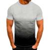 Mens Short Sleeve Workout T Shirt Lightweight Stylish Slim Fit Muscle Tee Casual Basic Crew Neck Athletic Shirts (Light Grey,X-Large) view 1