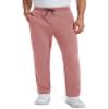 MAGCOMSEN Mens Fleece Winter Pants Sherpa Lined Sweatpants Warm Heavyweight Thermal Athletic Joggers Pants for Casual Running Grey Pink 38 view 2