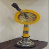 Nautical Antique Yellow Patina Ship Engine Telegraph Decorative with Bell Sound Working Instrument view 3
