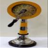 Nautical Antique Yellow Patina Ship Engine Telegraph Decorative with Bell Sound Working Instrument view 4