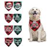 Bandanas For Dogs Christmas Cat Dog Bandana Holiday Accessories Animals Toy Products Cats Dogs Bows Goods Supplies 2Pcs 01 view 4
