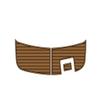 Boat EVA Faux Teak Decking Floor Compatible with Rinker 250 Fiesta Vee Swim Platform Step Pad Boat EVA Foam Teak Deck Floor Mat view 1