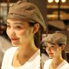 Barista Hat Chef Berets for Women Men Waitress Baker Skull Cap Cooking Breathable Hat Kitchen Sushi Restaurant Uniform Turban view 2