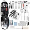 35 Pcs Camping Kitchen Utensil Set Outdoor Kitchen Gear, Outdoor Cooking and Grilling Utensil Travel Set Perfect for Camping Accessories Cooking, RV Camp. Camping, BBQs, Parties and More view 1