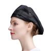 Barista Hat Chef Berets for Women Men Waitress Baker Skull Cap Cooking Breathable Hat Kitchen Sushi Restaurant Uniform Turban view 1