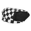 Barista Hat Chef Berets for Women Men Waitress Baker Skull Cap Cooking Breathable Hat Kitchen Sushi Restaurant Uniform Turban view 2