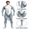 Bemeiren Animal Bodysuit for Men Zentai Spandex Body Suit with Big Tail Halloween Furry Costumes Dog view 4