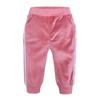 MYGBCPJS Boys Girls 2 Pcs Velour Tracksuit Sweatsuit Toddler Kids Long Sleeve Pullover Hoodie + Elastic Waist Sweatpants Set view 4