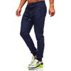 BUXKR Mens Casual Joggers Sweatpants for Jogging,Running or Athletic Activities,Navy,XL view 1