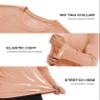 Rashguard Shirts for Men Long Sleeve Sun Protection Shirts Athletic T-Shirt Cycling Outdoor Fishing Hiking Shirts Apricot view 4