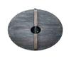 ENCORE HOME DECOR Antique Handmade Medieval LARP Warrior Wood & Steel Viking Shield Round view 4