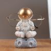 Astronaut Glasses Holder Eyeglasses Display Stand Decor, Glasses Accessories Christmas Decorations for Decorative Desk/Home/Office, Seated, Medium view 4