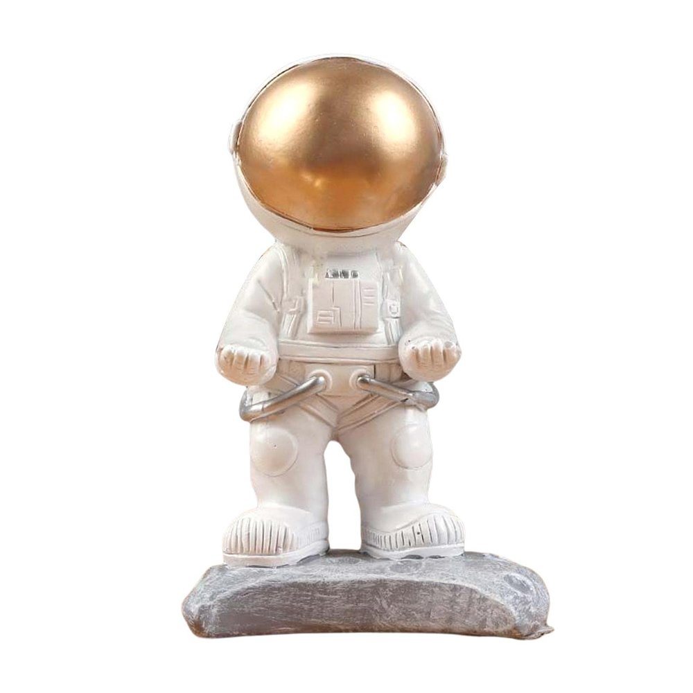 Astronaut Glasses Holder Eyeglasses Display Stand Decor, Glasses Accessories Christmas Decorations for Decorative Desk/Home/Office, Standing on Two feet, Medium