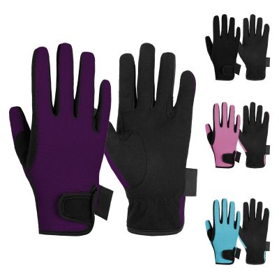 Thapower Kids Horse Riding Gloves Children Youth Equestrian Horseback Gloves for Boys & Girls Cycling Running Gardening