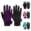 Thapower Kids Horse Riding Gloves Children Youth Equestrian Horseback Gloves for Boys & Girls Cycling Running Gardening view 1