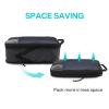 BAGSMART 2 Set Compression Packing Cubes for Travel, Lightweight Luggage Organizer Bags, Durable Space Saver Bags Travel Essentials view 4