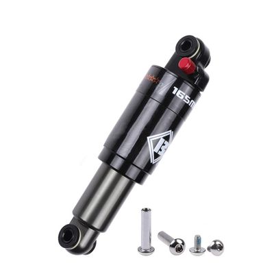 Jejy Air Pressure MTB Rear Shock Absorber, Mountain Bike Folding Bike Scooter Rear Bile 120/125/150/165/190mm Shock Absorber (Size : 125mm)
