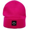 Baby Hat 0-6 Months Neon hot Pink view 2