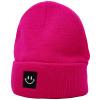 Baby Hat 0-6 Months Neon hot Pink view 3