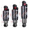 Jejy 165/190mm Air Pressure Adjustable MTB Rear Shock Absorber, Mountain Bike Air Shock Body with Screws Kit Scooter Folding Bicycle (Size : 125mm) view 2