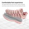 AOE Womens Walking Running Shoes Ultra Lightweight Breathable Mesh Tennis Shoes Non Slip Athletic Workout Gym Sneakers Starry Pink 7women / 6men view 3