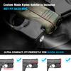 Pistol Light for Glock G43/G43X, 150 Lumens G43 Light, G43X Light with Kydex Holster Included, Black view 2