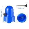 1.5" Trampoline Pole Caps,Trampoline Net Pole Caps,Trampoline Enclosure Pole Caps with Screw-in Bolts,Diameter 1.5 Inch, Set of 6 view 2