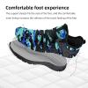 AOE Womens Walking Running Shoes Ultra Lightweight Breathable Mesh Tennis Shoes Non Slip Athletic Workout Gym Sneakers Camouflage Blue 6.5women / 5.5men view 3