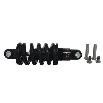 Jejy Spring Downhill Rear Shock, XC Soft Tail Bicycle Shock Absorber Aluminum Alloy Black 125/150/165/190mm 750/1000lbs Lock Out (Color : 750lbs, Size : 150mm)