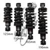 Jejy Spring Downhill Rear Shock, XC Soft Tail Bicycle Shock Absorber Aluminum Alloy Black 125/150/165/190mm 750/1000lbs Lock Out (Color : 750lbs, Size : 150mm) view 3