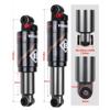 Jejy 165/190mm Air Pressure Adjustable MTB Rear Shock Absorber, Mountain Bike Air Shock Body with Screws Kit Scooter Folding Bicycle (Size : 165mm) view 3