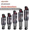 Jejy 165/190mm Air Pressure Adjustable MTB Rear Shock Absorber, Mountain Bike Air Shock Body with Screws Kit Scooter Folding Bicycle (Size : 190mm) view 4