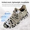 AOE Womens Walking Running Shoes Ultra Lightweight Breathable Mesh Tennis Shoes Non Slip Athletic Workout Gym Sneakers Camouflage Brown 5.5women / 4.5men view 2