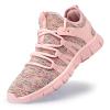 AOE Womens Walking Running Shoes Ultra Lightweight Breathable Mesh Tennis Shoes Non Slip Athletic Workout Gym Sneakers Starry Pink 8.5women / 7.5men view 1