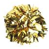 GUIFIER 2 Pack 6 Inches Metallic Cheerleading Pom Poms, Cheer Pom Pom with Baton Handle, Pompoms Cheerleader for Kids Girls Cheering Squad (Gold) view 1