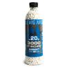 BlueMag Airsoft Biodegradable 6mm Airsoft BBS .20g 3000ct - Seamless Finish - Polished to Perfection - for All 6mm Airsoft Guns view 1