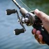 Fishing Reel Handle, Replacement Fishing Baitcast Reel Handle Rocker with EVA Handle Grip for Abu Garcia Daiwa Baitcasting Reel, Left or Right Side Installation, Black view 2