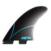 FCS 2 Aipa Twin+1 PG Fin Set view 1