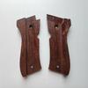 BMPL Hardwood Laser Grips Compatible with Browning 380 BDA, Checkered Pistol Luxury Handmade Handcraft view 4