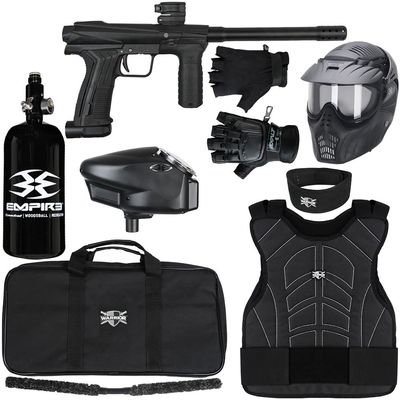 Action Village Planet Eclipse EMEK 100 (PAL Enabled) Level 3 Protector Paintball Gun Package Kit (Small/Medium)