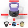 NonZero Gravity Iron Sand Soft Kettlebell with PVC Shell, Shock-Absorbing Base & Extra-Wide Grip for Versatile Workouts | Durable Strength Training Equipment, 25 lbs view 3