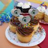Michigan State Spartan Logo Secondary Heart Love Cupcake Picks Toppers Decoration Set of 6 view 4