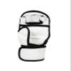 Phoenix Fight Gear Flight MMA Training Gloves, Gear for Boxing, Sparring, and Other MMA Mixed Martial Arts Sports, MMA Hybrid Sparring Gloves, Grappling, Open Palm for Men & Women (White, Medium) view 3