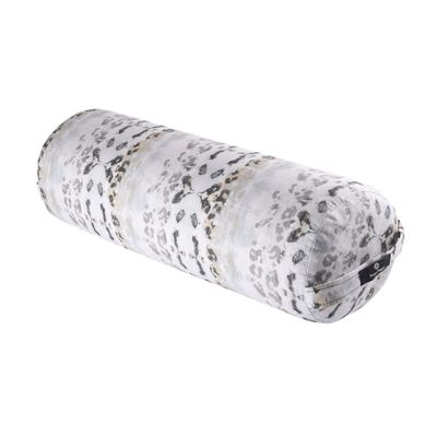Hugger Mugger Round Yoga Bolster - Wild Sky - Firm Round Shape, Higher Profile, Great Under Knees, Soft Support, Handmade in The USA