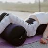 Hugger Mugger Round Yoga Bolster - Wild Sky - Firm Round Shape, Higher Profile, Great Under Knees, Soft Support, Handmade in The USA view 4