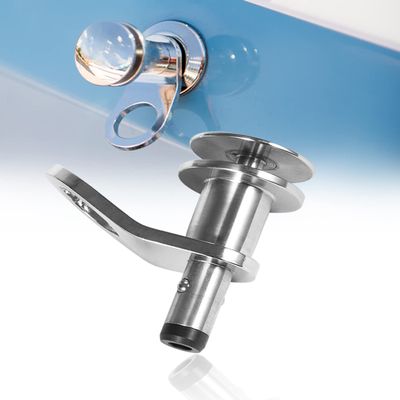 sixcow 1/2'' Quick Release Boat Fender Holder - Marine Stainless Steel Quick-Release Boat Fender Holder Mount Cleat Hook, Receiver Not Included