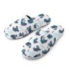Funny Pigeons Women's Two-Tone Slippers Comfortable Memory Foam House Shoes Funny Print view 1