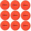 TronX Plastic Floor Hockey Pucks for Indoor & Outdoor Hockey, Lightweight Plastic Pucks for Street Hockey, (Orange, Pack of 9) view 1