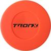 TronX Plastic Floor Hockey Pucks for Indoor & Outdoor Hockey, Lightweight Plastic Pucks for Street Hockey, (Orange, Pack of 9) view 2